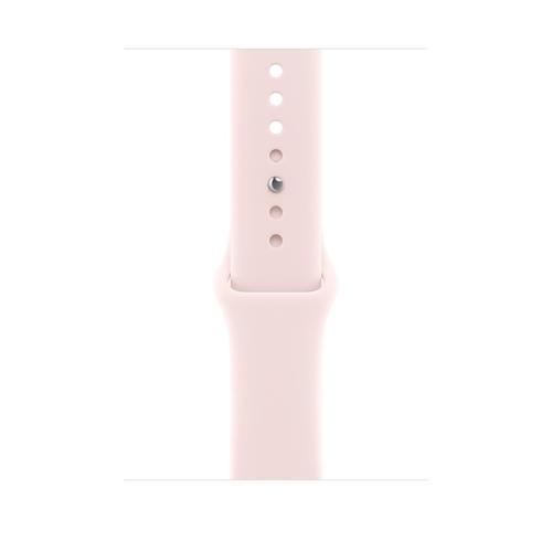 Curea Smartwatch Apple MHYG4ZM/A pentru Watch 46mm Sport Band - M/L (Roz)