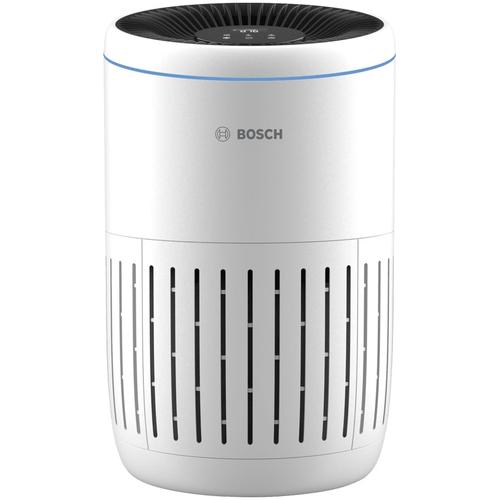 Purificator de aer Bosch Air 2000, CADR 180m3/h, Prefiltru, filtru HEPA H13, filtru carbon activ, senzor de praf, timer (Alb)