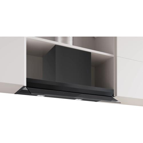 Hota incorporabila Bosch DBB87DP60, Putere de absorbtie 699 mc/h, Iluminare LED, EcoSilence Drive, Touch control, Smart hood automatic, Home Connect, Clasa A, 80 cm (Negru)