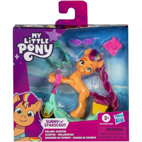 Figurina My Little Pony - Sunny Starscout pe scooter