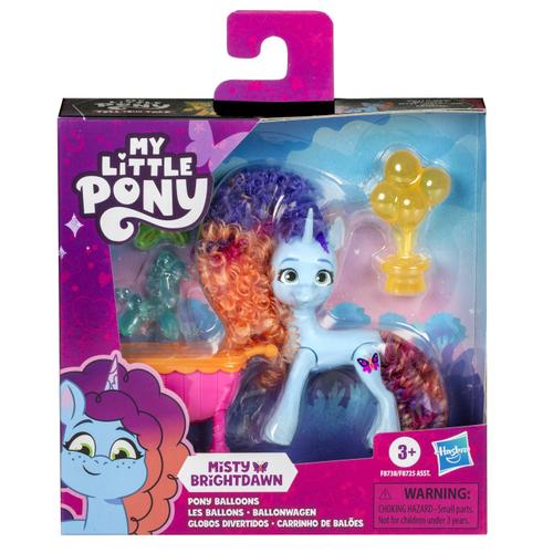 Figurina My Little Pony - Misty Brightdawn si baloanele, cu 4 accesorii