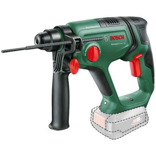 Ciocan rotopercutor pe acumulator Bosch Universal Hammer 06039D6000, 18 V, 2000 RPM, 2 J, 25 mm diametru maxim gaurire, limitator adancime, fara acumulator/incarcator