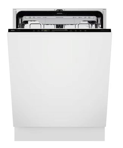 Masina de spalat vase incorporabila AEG GlassCare 9000 NG97IX50PK, 14 seturi, 8 programe, Clasa A, Ecran LCD, Tehnologie AirDry, 60 cm