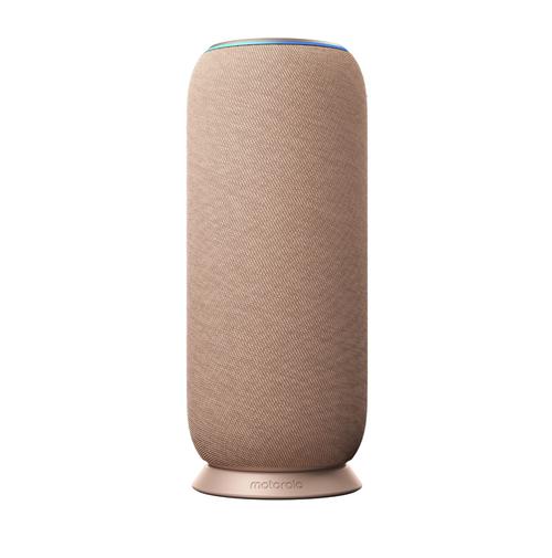 Boxa portabila Motorola moto sound flow, 30 W, Sound by Bose, Autonomie 12 ore, Bluetooth, UWB, RoomShift, Wi-Fi, IP67 (Bej)