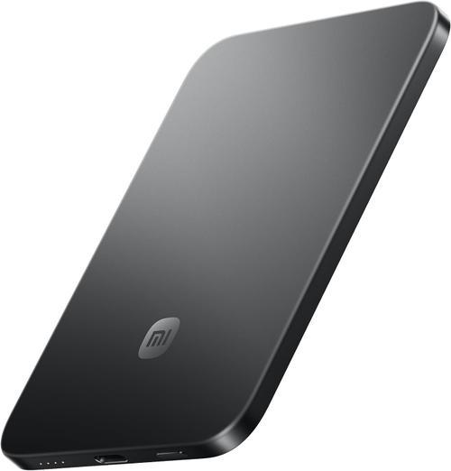 Acumulator extern Xiaomi UltraThin Magnetic Power Bank BHR0913GL, 5000mAh, 15 W, Wireless, USB Type-C (Negru)