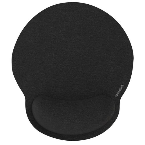 Mousepad Speedlink Vellu, spuma de memorie, 254x230x25mm, Negru