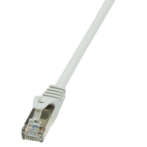 Cablu FTP LOGILINK Cat5e, cupru-aluminiu, 0.5 m, AWG26, ecranat CP1022S, Gri