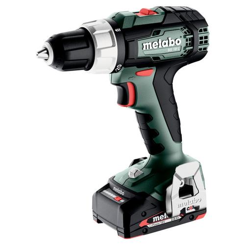 Masina de gaurit/surubelnita Metabo BS 18 L 18V 2x2.0Ah Li-Power, in geanta metaBOX 614051500