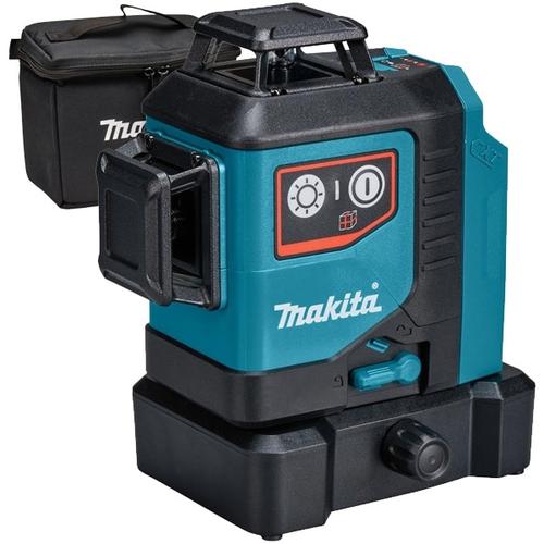 Nivela laser cu linii pe acumulator Makita SK700D, 25 m domeniu lucru, +/-0.2 mm/m precizie, +/-4 grade domeniu autonivelare, IP54, fara acumulator/incarcator