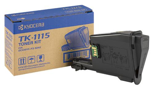 Toner Kyocera TK-1115, acoperire aprox. 1600 pagini (Negru)