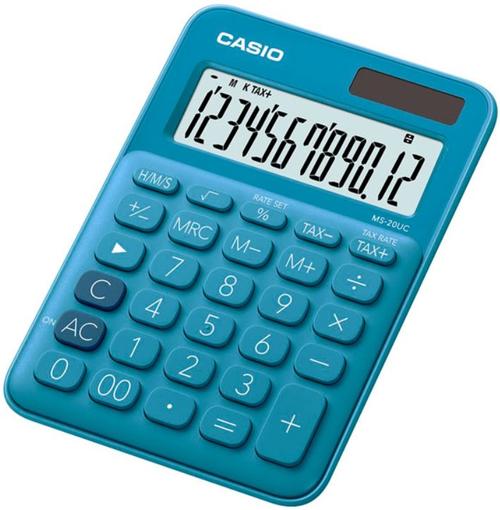 Calculator de birou Casio MS-20UC-BU