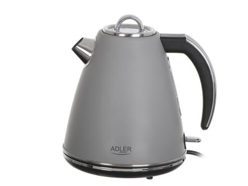 Fierbator de apa Adler AD 1343 grey, 2200 W, 1.5 L (Gri)