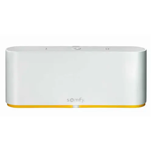 Unitate de control inteligent Somfy TaHoma Switch pentru centralizarea si conectarea echipamentelor pentru locuinta, control vocal si aplicatie pe mobil