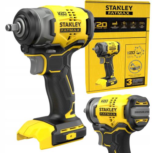 Mașină de insurubat (cheie) cu impact Stanley SFMCF910B-XJ, 18V V20, 223 Nm, 0.9 Kg, LED, fara baterie si incarcator