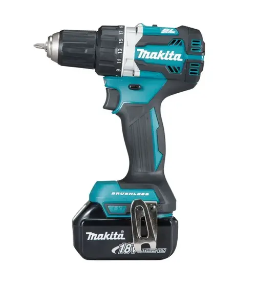 Masina de gaurit si insurubat Makita DDF484RFJ, 18V, 2x3,0Ah, 54/30Nm, motor fara perii, in valiza