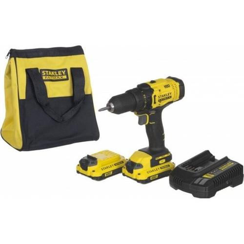 Masina de gaurit si insurubat Stanley FMCD700C2S-QW, 1500rpm, Galben/Negru