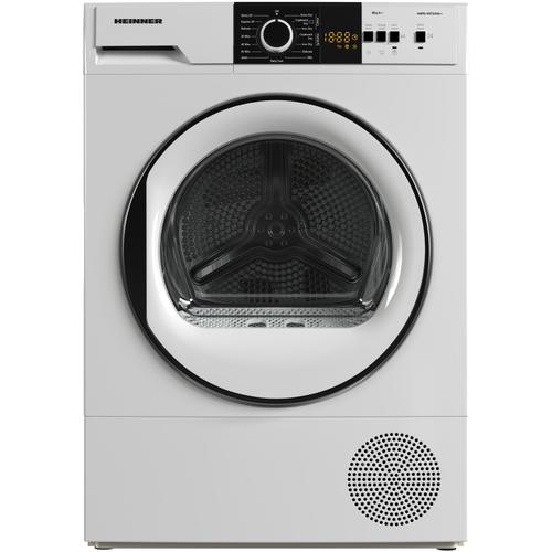 Uscator de rufe Heinner HHPD-V9T1CHA++, Pompa de caldura, 9 kg, 15 programe, Clasa E, Display LED, Lumina cuva, Indicator curatare filtru scame, Indicator rezervor colectare apa plin, Blocare acces copii (Alb)