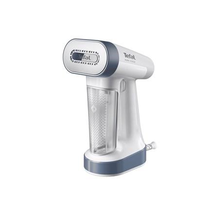 Fier de calcat cu abur Tefal Pure Force 2-in-1 DT8722E0, 1800W, 2 in 1, Usor de manevrat, Rezervor 0.18 l, Debit de abur 30 g/min (Alb/Albastru)