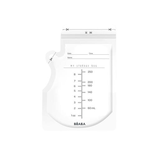 Pungi stocare lapte matern Beaba  B911738, 250ml x 50