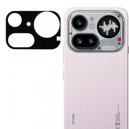 Folie de protectie Camera Spate Techsuit pentru Nothing Phone (4a) Pro, Sticla Securizata, Neagra