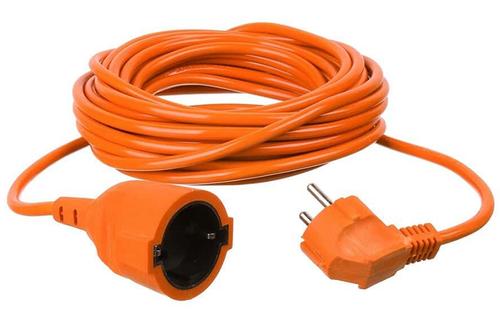 Prelungitor OEM E-PS1515, 1 priza, 15 m (Portocaliu)