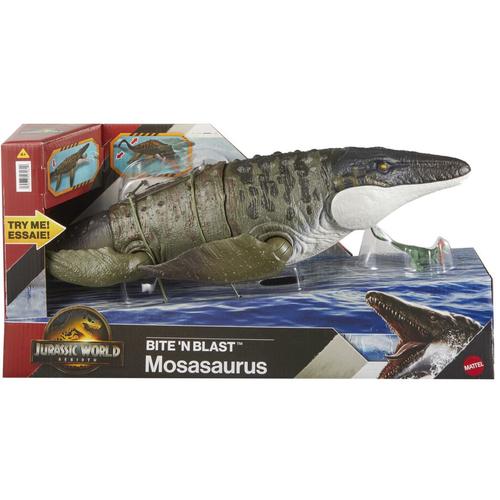 Figurina Jurassic World Rebirth - Bite'n Blast, Mosasaurus