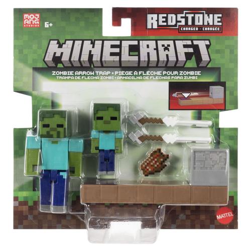 Figurina Minecraft Redstone Charged - Capcana cu sageti pentru zombi