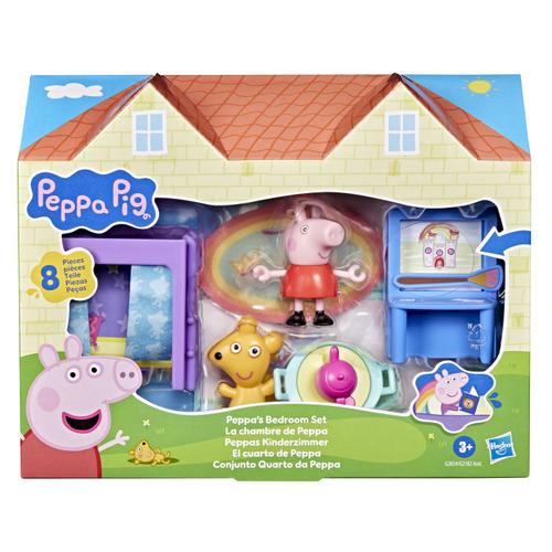 Set de joaca Peppa Pig - Dormitorul lui Peppa, cu accesorii