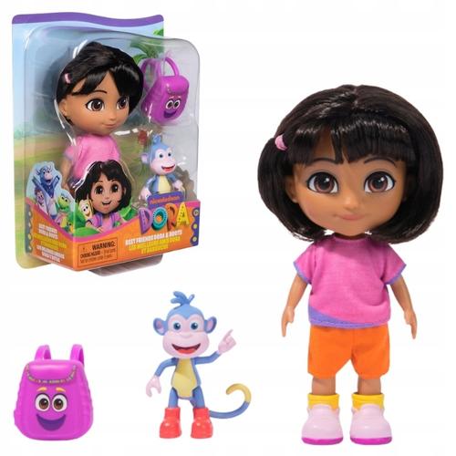 Set Figurine Nickelodeon Dora și Butek cu Accesorii de Calatorie, 30x10cm