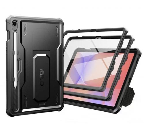 Husa pentru Samsung Galaxy Tab S10 Lite / Tab S10 FE / Tab S9, Tech-Protect, Kevlar Pro, Neagra