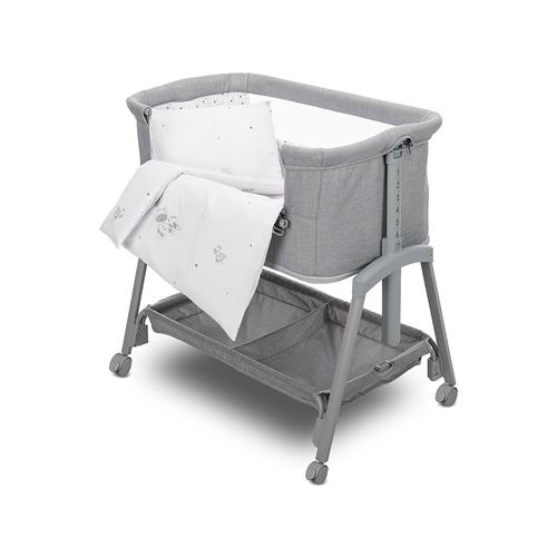Set lenjerie pat 5 piese, bumbac ranforce, Lorelli Eva Giraffe White