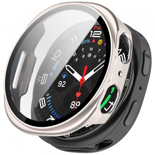 Husa Techsuit Defense360 Pro pentru Samsung Galaxy Watch8 40mm (Argintiu Perlat)