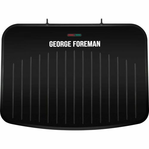 Gratar electric George Foreman Fit Large 25820-56, 2400 W, Invelis antiaderent, Incalzire rapida, Negru