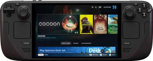 Consola Valve Steam Deck OLED, CPU AMD Zen 2 / GPU 8 RDNA, 16GB RAM, 1TB Flash, Ecran HDR OLED 7.4inch, Bluetooth, Wi-Fi, SteamOS (Negru)