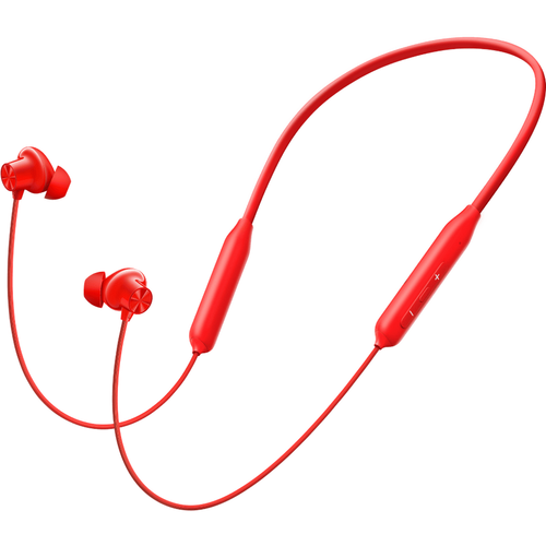 Casti alergare OnePlus Bullets Wireless Z3, Bluetooth 5.4, IP55, Google Fast Pair (Rosu)