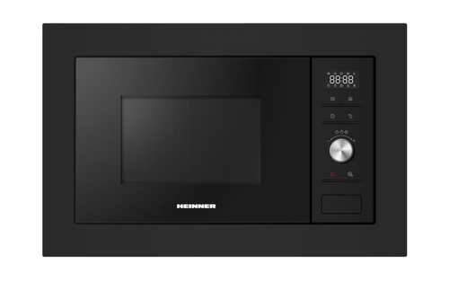 Cuptor cu microunde incorporabil HEINNER HMW-MDBI28GDBK, 900 W, 28 l, Grill, 5 trepte putere, 21 programe (Negru)