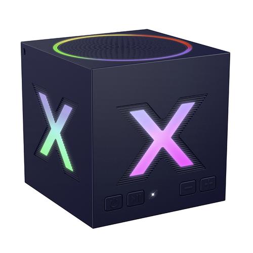 Boxa Portabila Bluetooth Borofone BR101 Rubik, 5W, TWS, RGB, Albastra