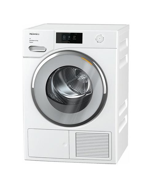 Uscator de rufe MIELE TWV 780 WP Passion, Pompa de caldura, 9 kg, 12 programe, Clasa C (Alb)