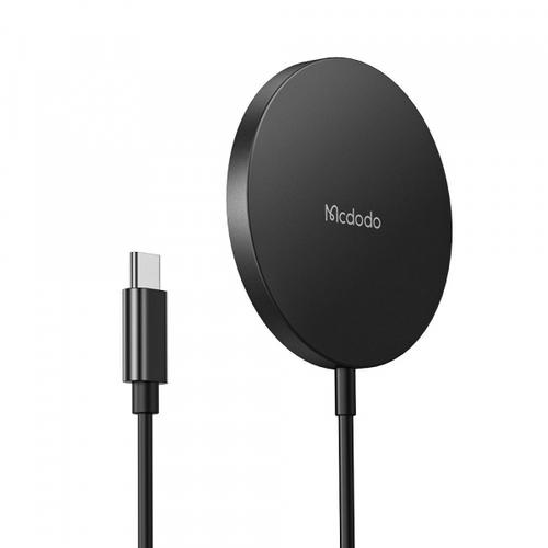 Incarcator retea McDodo CH-4360 Moon, Wireless, 15W (Negru)