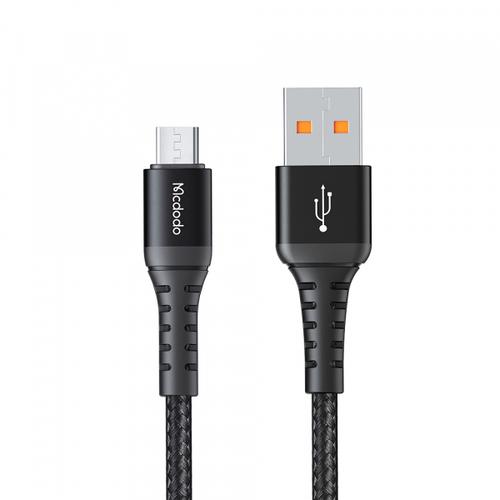 Cablu Date/Incarcare McDodo CA-2281, USB-A - microUSB, 18W, 1m (Negru)