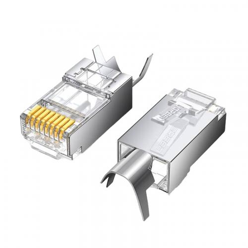 Conector Retea UGREEN NW123, RJ45, Cat6A/7, Set 10 bucati