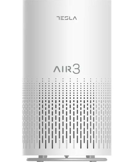 Purificator de aer Tesla TAPA3, 200 mc/h, Senzor calitate aer, Wi-fi, Timer, Filtru HEPA (Alb)