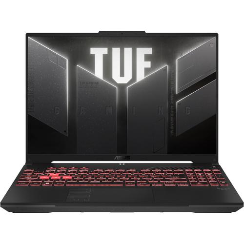 Laptop Gaming ASUS TUF A16 FA607NU (Procesor AMD Ryzen™ 5 7535HS (16M Cache, up to 4.55 GHz), 16inch FHD+ 144Hz, 16GB, 512GB SSD, nVidia GeForce RTX 4050 @6GB, Negru/Gri)