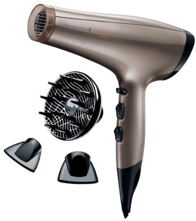 Uscator de par Remington Keratin Protect AC8000, 2200 W, 3 trepte temperatura, 2 viteze (Auriu)