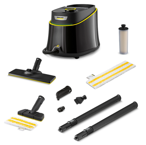 Aparat de curatat cu abur Karcher SC 3 Deluxe Anniversary Edition 1.513-436.0, putere incalzire 1900W, 3.5bar, incalzire 0.5 min (Negru)