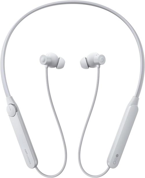 Casti alergare CMF By Nothing Neckband Pro, Active noise cancellation, Bluetooth 5.3, IP55, Android & iOS, Google Fast Pair, 5 microfoane, autonomie 19 ore (Gri)