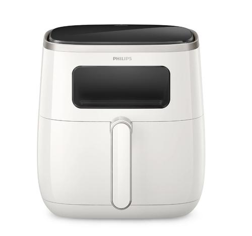 Friteuza cu aer cald Philips Seria 3000 HD9257/20, 5.6 l, 8 programe, 1700 W, Timer 60 minute (Alb)