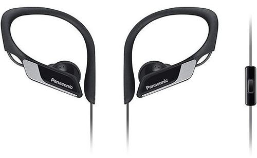 Casti Alergare Panasonic RP-HS35ME-K, Microfon (Negru)