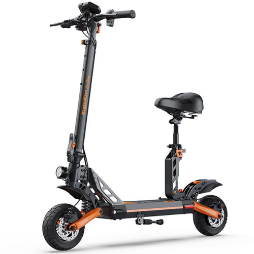 Trotineta electrica KUGOO KIRIN  G2 Pro, Viteza maxima 45 Km/h, Autonomie 55 Km, Motor 600W, Roti pneumatice 9inch (Negru)