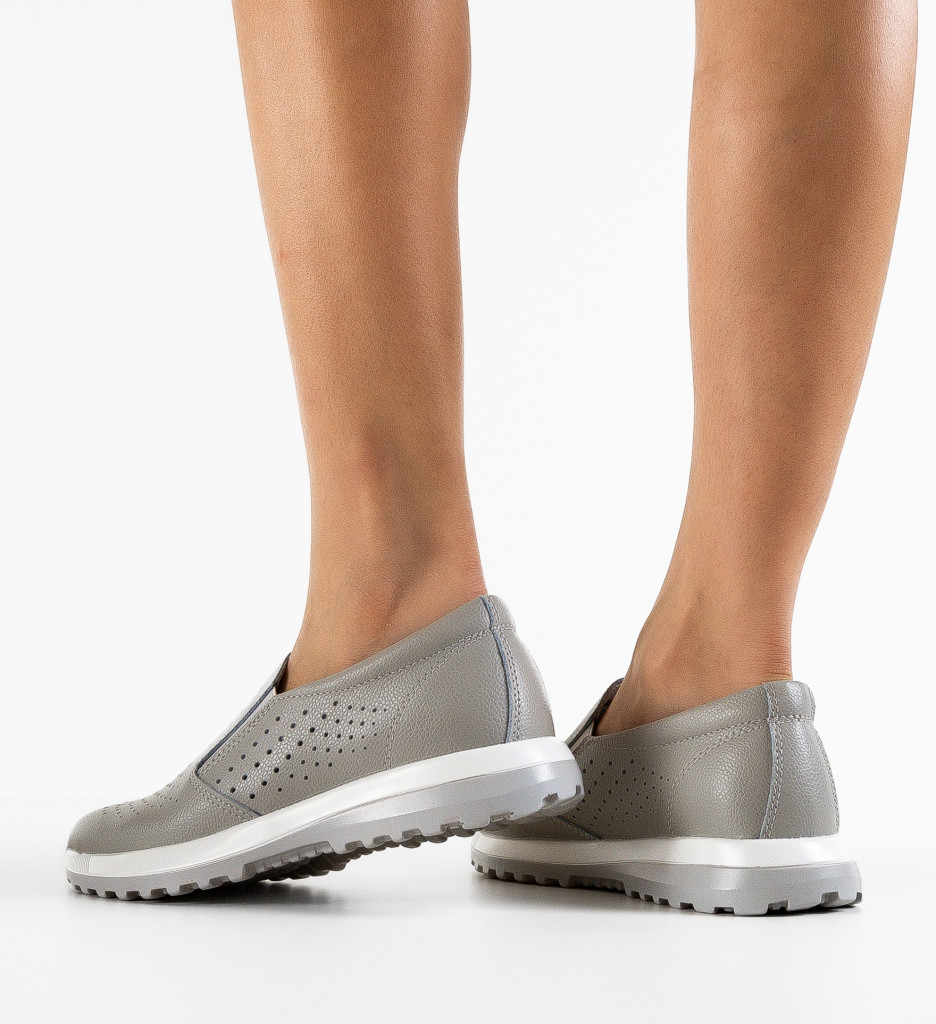 Pantofi Casual Damaris Gri